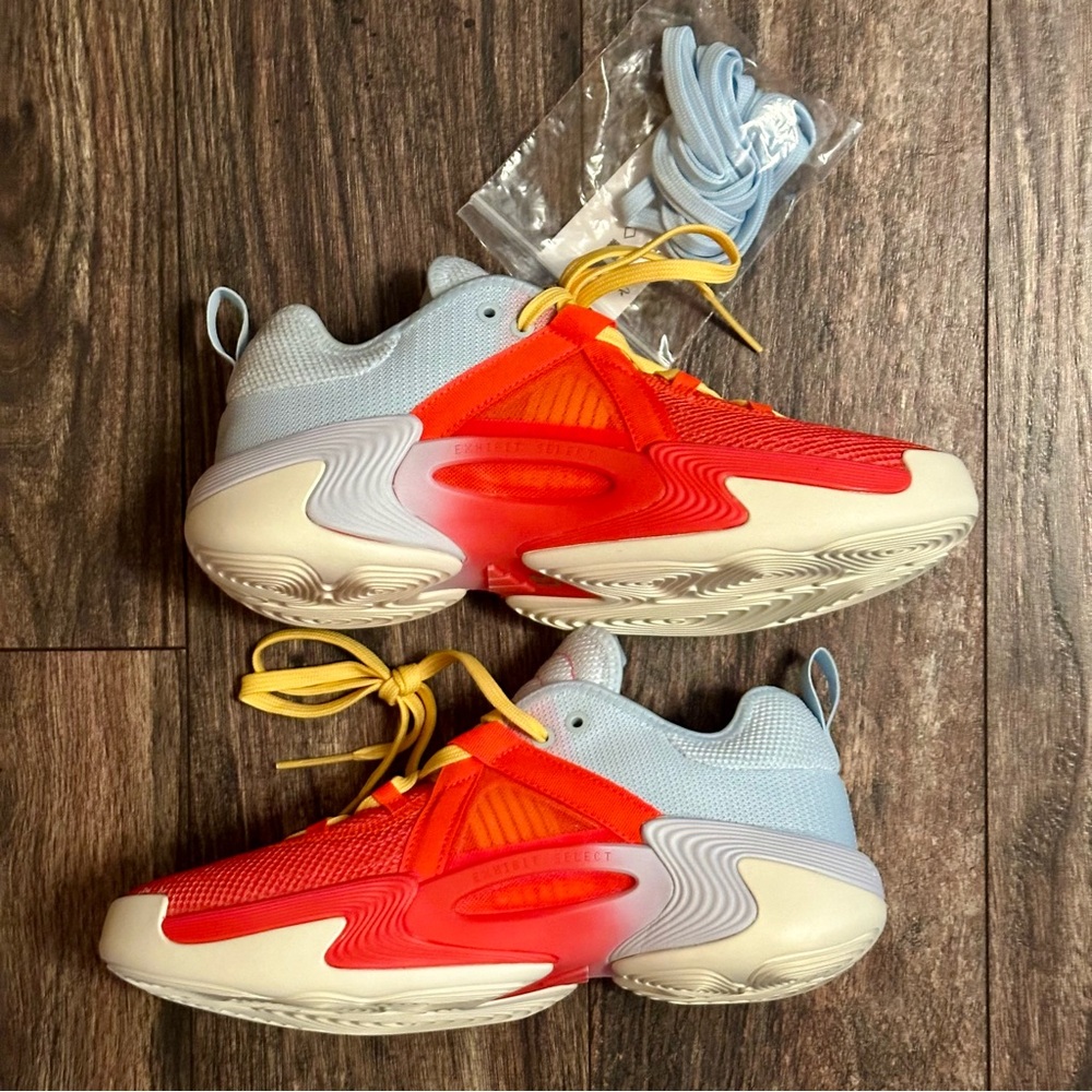 Adidas women’s SMU Exhibit select mid Basketball shoes size 7.5 BNWT - Picture 5 of 15